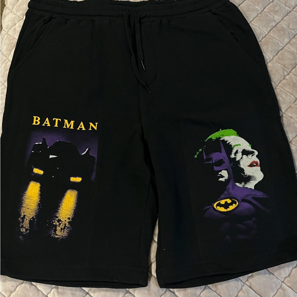 Graveyard Goods Batman 1989 Graphic Men's Fleece Shorts